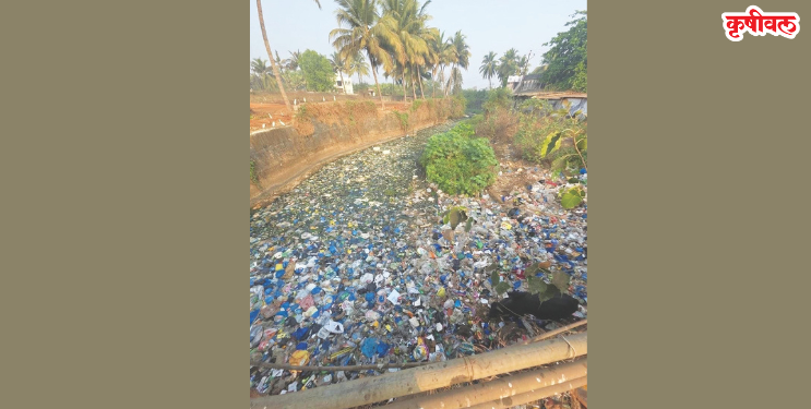 गणपती विसर्जन घाटाची दुरावस्था