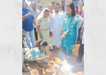 तळा येथे विविध विकासकामांचे भूमीपूजन