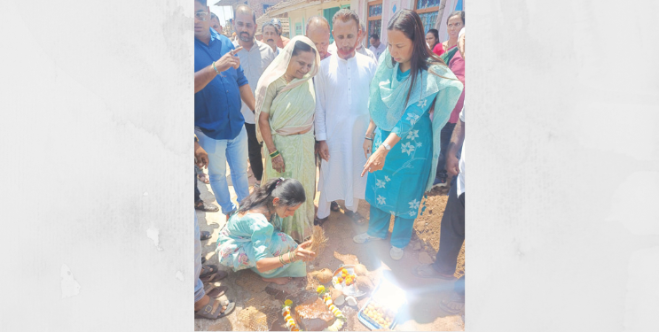 तळा येथे विविध विकासकामांचे भूमीपूजन