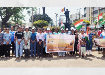 अलिबागमध्ये शहीद दिनानिमित्त पदयात्रा