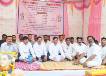 राहुल डाळिंबकर यांचे आमरण उपोषण