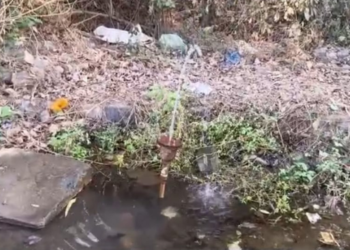 पालिका क्षेत्रात पाण्याचा अपव्यय