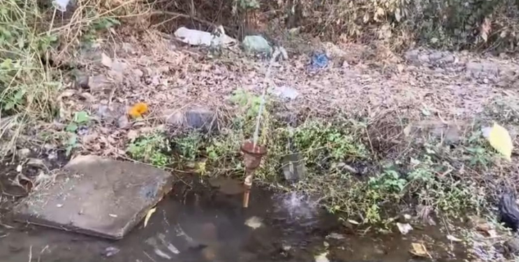 पालिका क्षेत्रात पाण्याचा अपव्यय