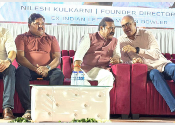 एमजी ट्रॉफीला निलेश कुलकर्णींची उपस्थिती