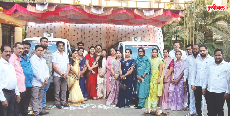 नेरळ ग्रामपंचायतीसाठी दोन घंटा गाड्या