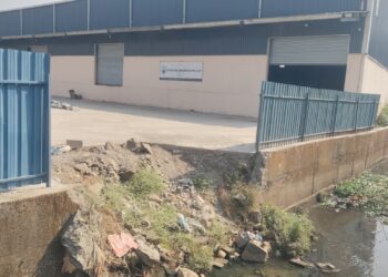 चिरनेर गावाला पुराचा धोका