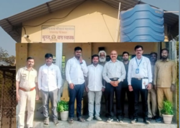 मुल्यांकन समितीकडून आगाराची पाहाणी