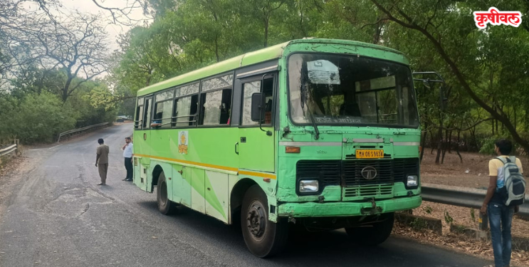 माथेरान मिनीबस घाट रस्तामध्ये बंद; अनेक प्रवाशांचे वाचले प्राण