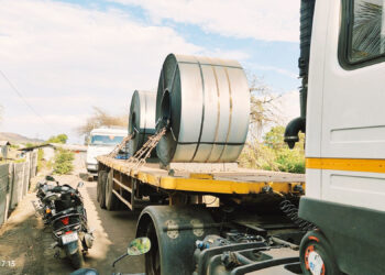 पास्को कंपनीची धोकादायक वाहतूक