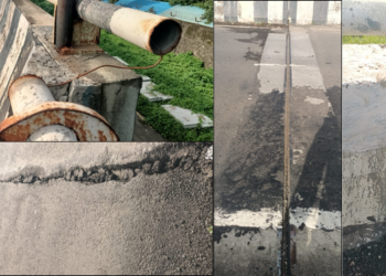 बोकडवीरामधील उड्डाणपूल धोक्यात