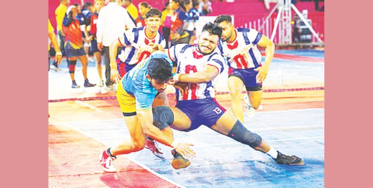 आमदार चषक कबड्डी स्पर्धा उत्साहात