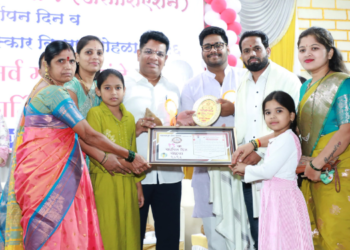 समीर देवघरे आदर्श पर्यावरण प्रेमीने सन्मानित