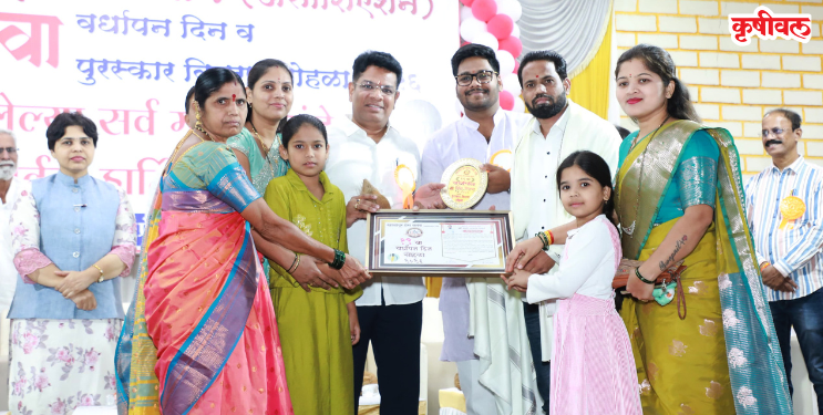 समीर देवघरे आदर्श पर्यावरण प्रेमीने सन्मानित