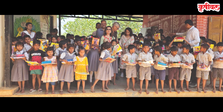 झुगरेवाडी येथे शाळा प्रवेशोत्सव साजरा