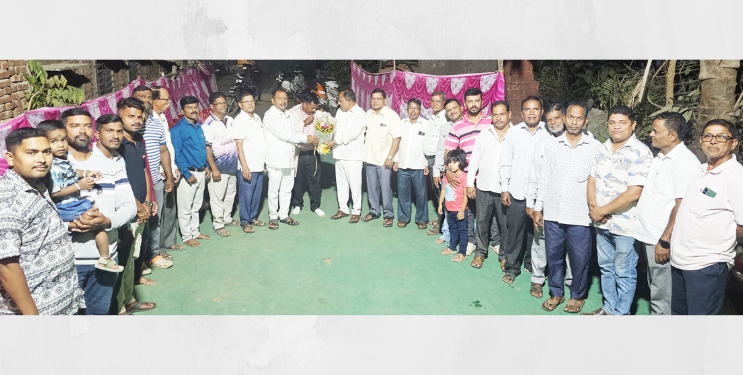 वाढदिवसानिमित्त जीवनावश्यक वस्तूंचे वाटप