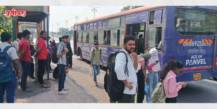 नवी मुंबई परिवहन सेवा विस्कळीत