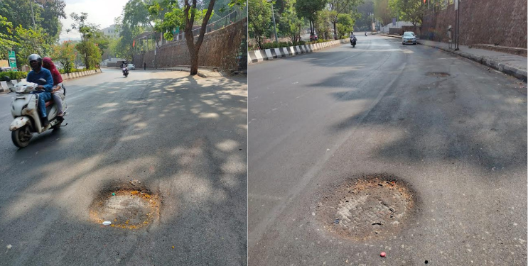 रस्ते चकाचक, मात्र ‘मॅनहोल’ बनले मृत्यूचे सापळे