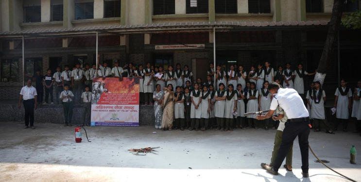 अग्निशमन सेवा सप्ताहानिमित्त जनजागृती