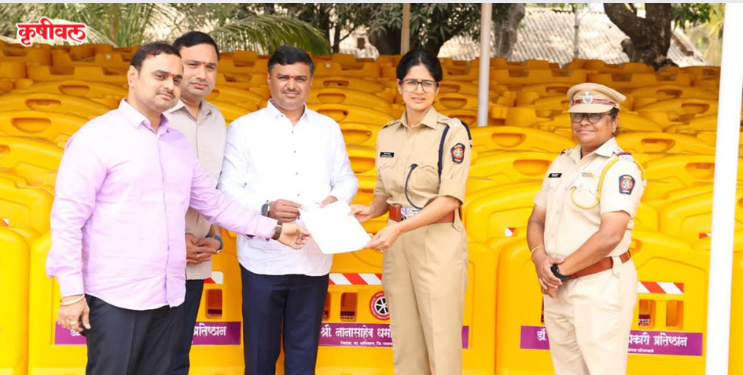 रायगड पोलिसांना प्रतिष्ठानची भक्कम साथ