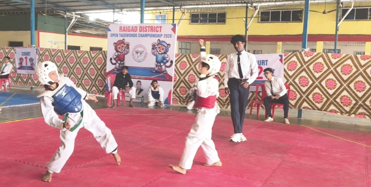 जिल्हास्तरीय खुली तायक्वांदो स्पर्धा उत्साहात