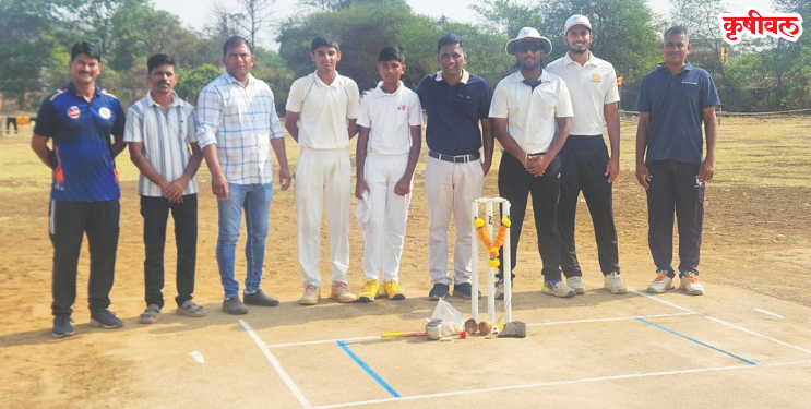 आरडीसीए आयोजित क्रिकेट स्पर्धेला शुभारंभ