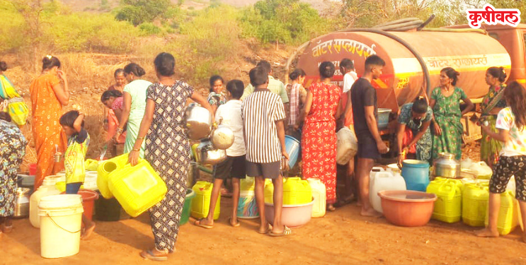 कर्जतमधील पाणी टंचाई वाढली