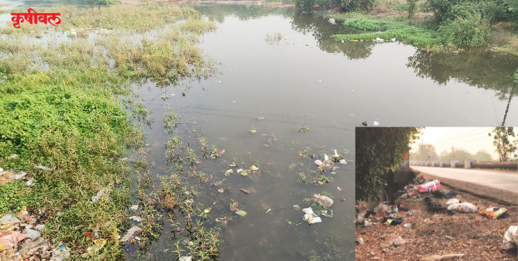 घंटागाड्या दारात, तरीही कचरा रस्त्यावर