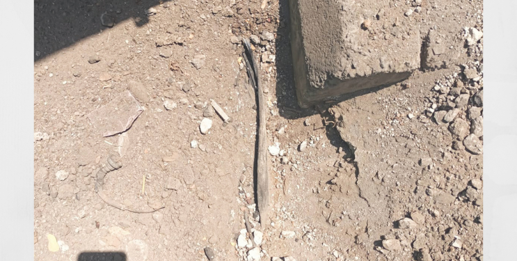 केबल कामादरम्यान कर्मचाऱ्याला शॉक