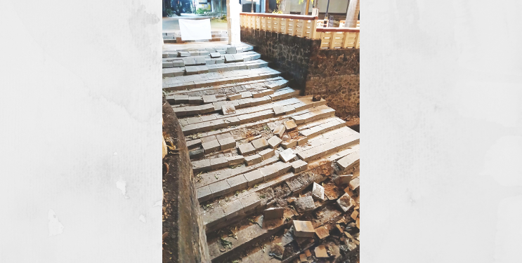 डॉ. बाबासाहेब आंबेडकरांच्या आठवणींना ठेकेदाराकडून तडा