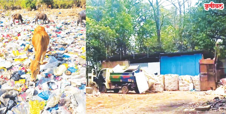 पोलादपूरमध्ये कचरा प्रश्न पेटला