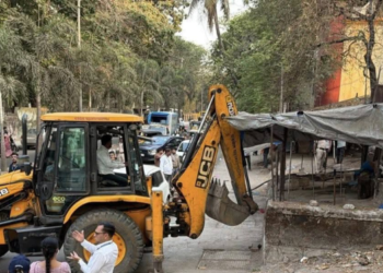 पनवेल महापालिकेची तोडक कारवाई