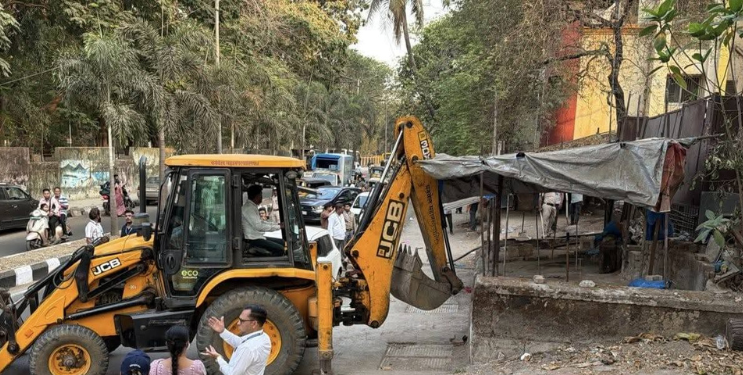 पनवेल महापालिकेची तोडक कारवाई