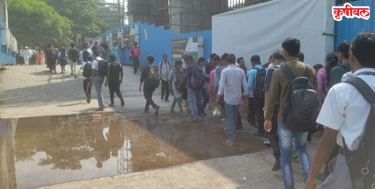 पनवेल रेल्वे स्थानकात प्रवाशांचे हाल