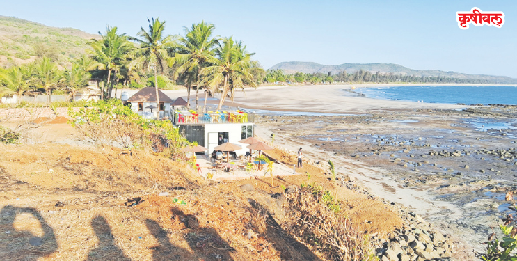कोंडविल समुद्रकिनारी सीआरझेडचे उल्लंघन