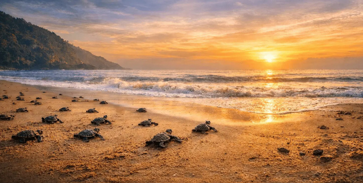 वेळासमध्ये कासव महोत्सवाचा श्री गणेशा