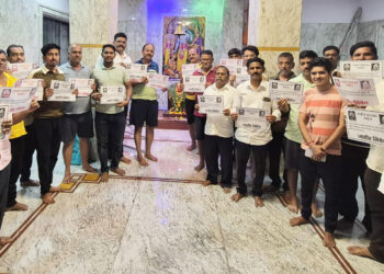 देवस्थान विटंबनाप्रकरणी आंदोलन