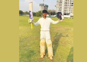 एमसीए क्रिकेट स्पर्धेत रायगडच्या स्वराज गोवारीने झळकावले द्विशतक