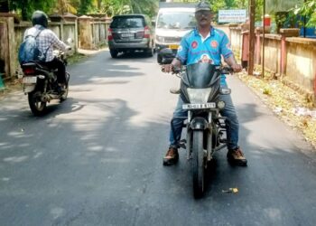 गतिरोधकावर पट्टे मारण्याची मागणी