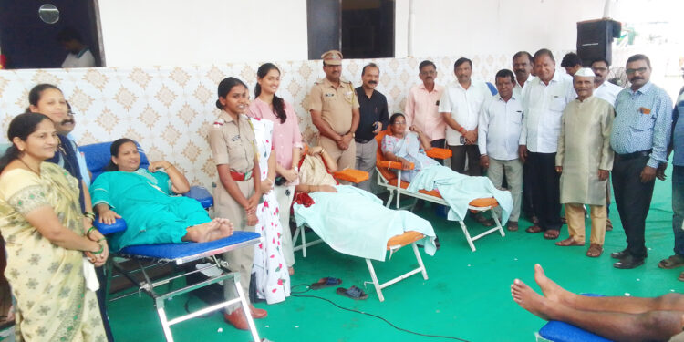 रक्तदान शिबीर आयोजित करणार