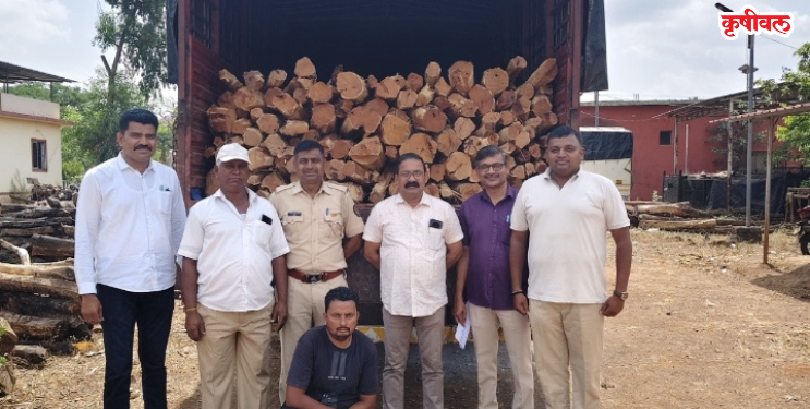 अवैध खैरलाकूड वाहतुकीचा पर्दाफाश