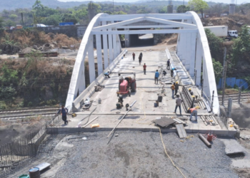 रेल्वे ओव्हरहेड पूलाचे काम अंतिम टप्प्यात