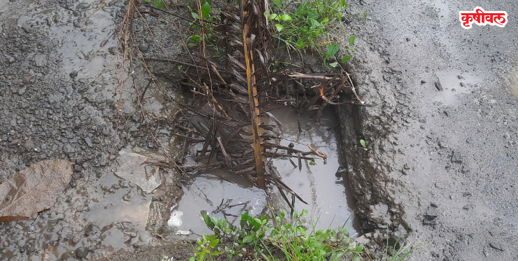 भुयारी गटारे अपघाताला निमंत्रण