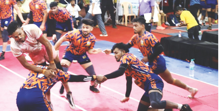 राज्यस्तरीय व्यावसायिक पुरुष गट कबड्डी स्पर्धा