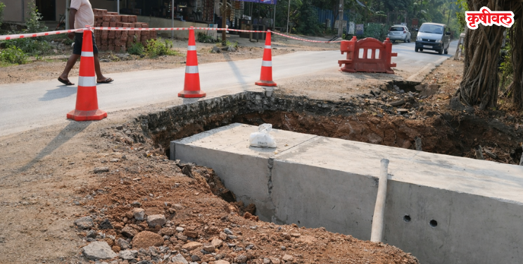 मुरूडमधील मोऱ्यांची कामे अपूर्णावस्थेत