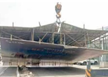 अनधिकृत होर्डिंगवर सिडकोची कारवाई