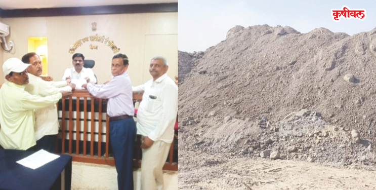 जेएसडब्ल्यूची स्लॅग शेतकऱ्यांच्या मुळावर