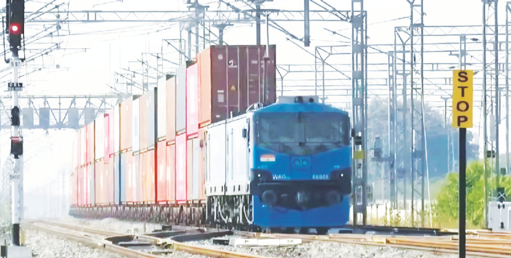 समर्पित मालवाहतूक मार्गाची चाचणी यशस्वी