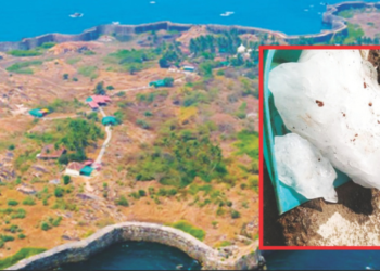 मालवण देवलीमध्ये घरात कोसळला बर्फाचा गोळा