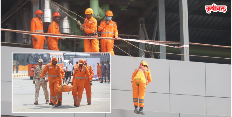 नवी मुंबई विमानतळावर आपत्ती व्यवस्थापनाचे धडे