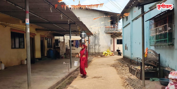 आर्डे गावामध्ये एक दिवसाआड पाणी